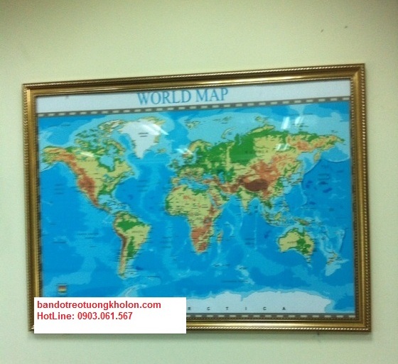 Mua bản đồ Thế Giới tại đà nẵng