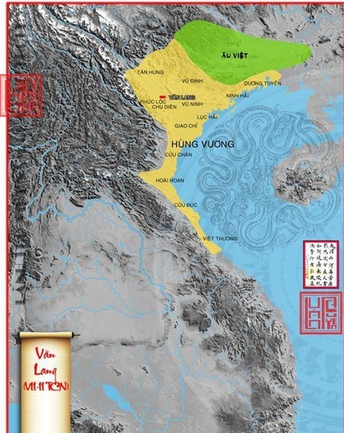 Bản đồ Việt Nam thời thực dân đô hộ