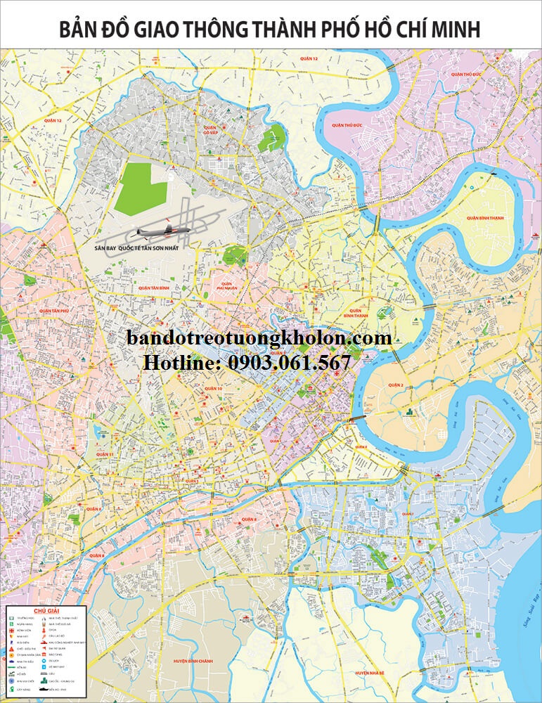Bản Đồ Giao Thông Thành Phố Hồ Chí Minh