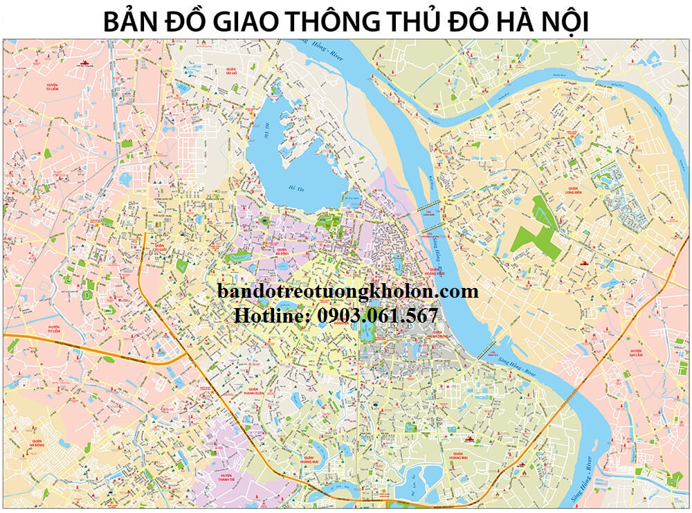 Bản Đồ Hà Nội