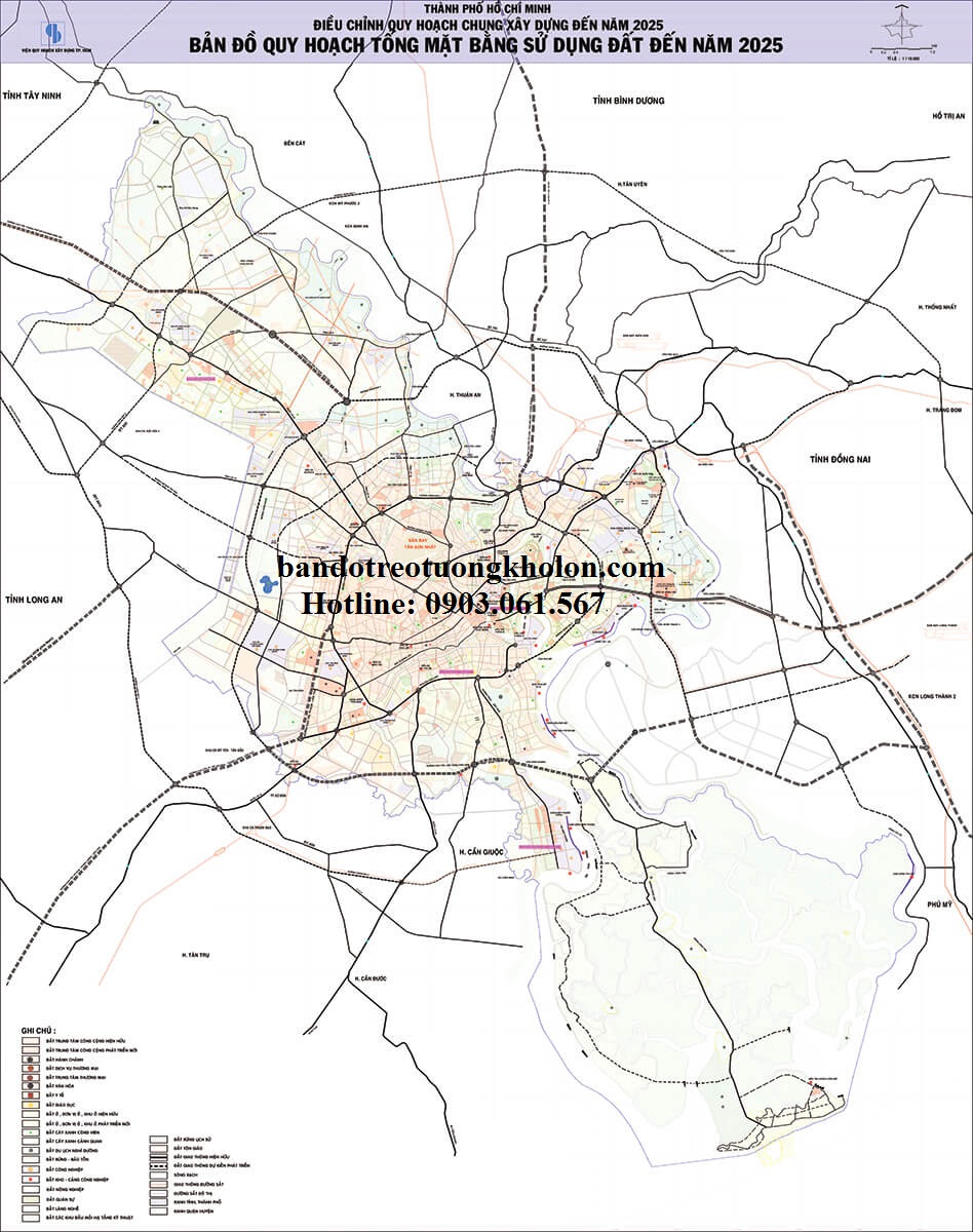 Bản Đồ Quy Hoạch Thành Phố Hồ Chí Minh