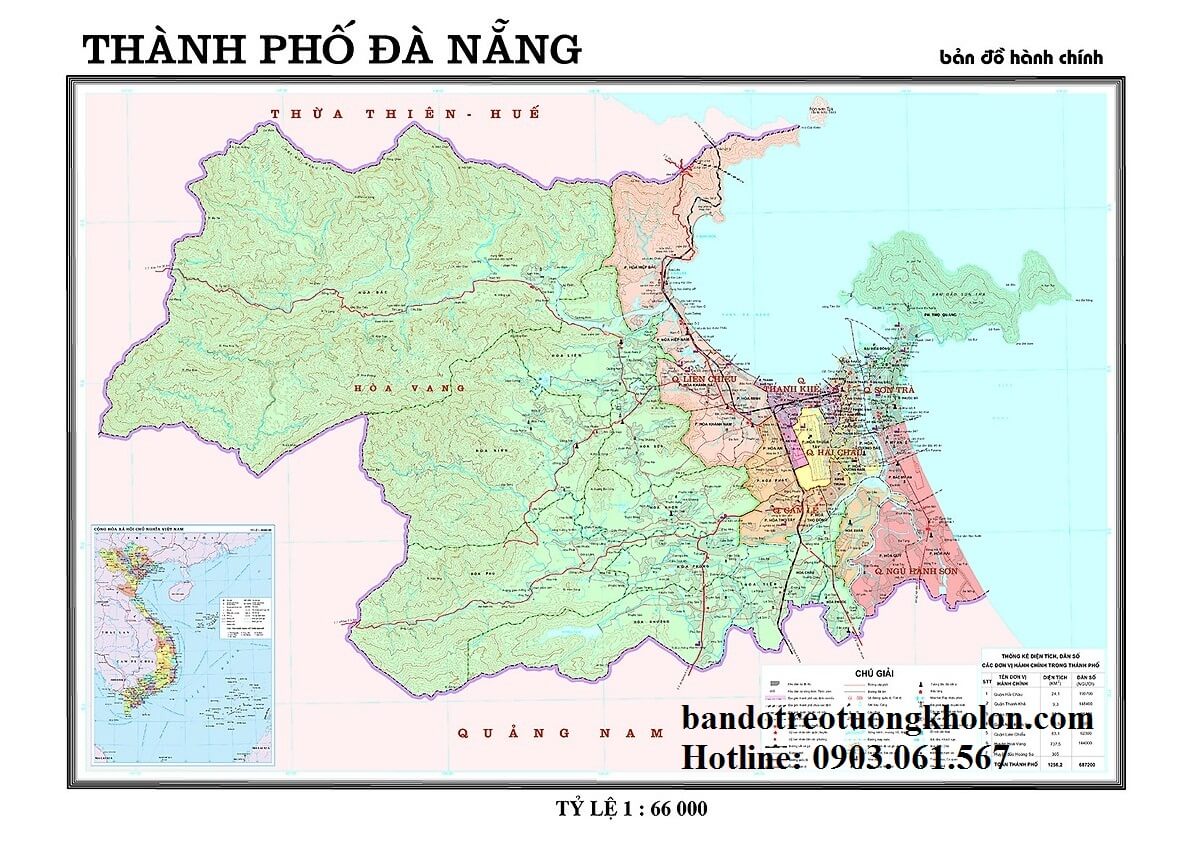 Bản Đồ Thành Phố Đà Nẵng