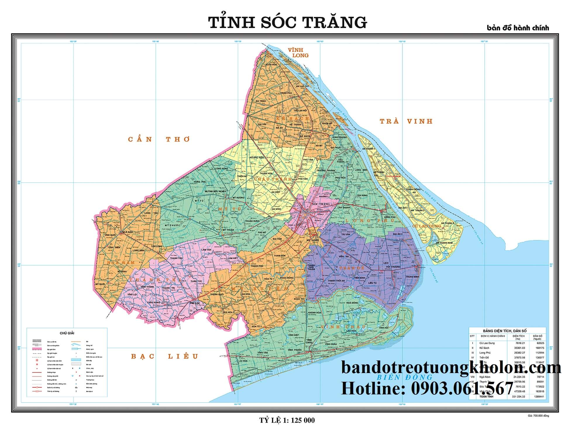 Bản Đồ Tỉnh An Giang